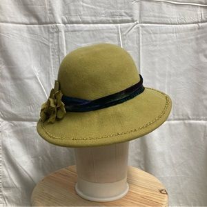 Handmade Savoir Faire Hat with Flower